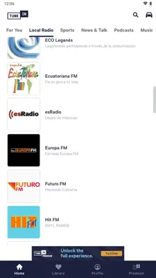 TuneIn Radio android App screenshot 11